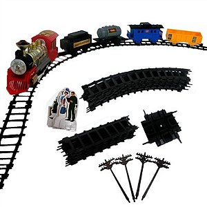 Pista de Trem - Locomotiva de Carga - Train Express - 140cm -  superlegalbrinquedos