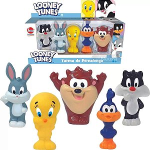 Fantoche De Dedo - Looney Tunes - 5 Personagens - 240 - Lider