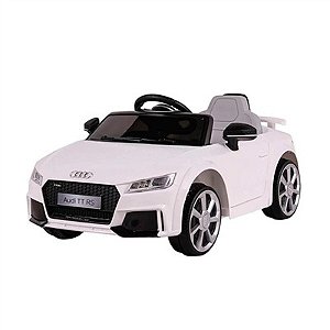 Carrinho Elétrico Audi Tt Rs - Controle Remoto - Branco 12V - 921701 -  Belfix