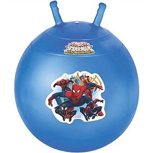 Bola Pula Pula - Homem aranha - Azul - 530 - Lider