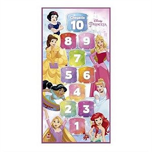 Tapete De Atividades - Princesas Disney - Amarelinha - 3002 - Lider