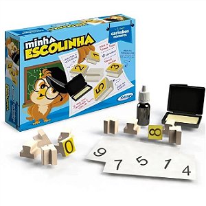 Jogo Educativo Minha Escolinha Domino 51476 Xalingo em Promoção na  Americanas