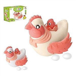 Galinha Baby - Com Som, Luz E Bota Ovo - 265 - Zein