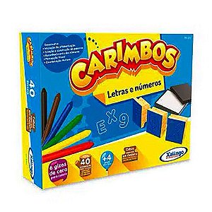 Carimbo Letras e Números - 50910 - Xalingo