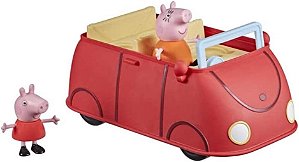 Carro Vermelho Da Peppa Pig e Sua Família - F2184 - Hasbro
