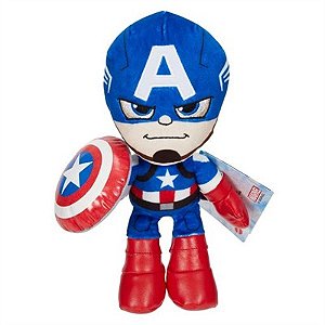 Pelucia - Marvel - Capitão America- 20 cm - GYT40 - Mattel