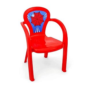 Cadeira Infantil Decorada - Teia - 468 - Usual Plastic