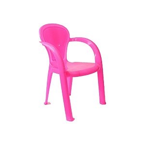 Cadeira Infantil - Rosa 50Cm - 50 - Usual Plastic