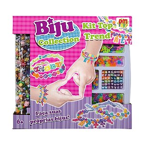 Biju Collection Kit Top Trend - DMT6317 - Dm Toys