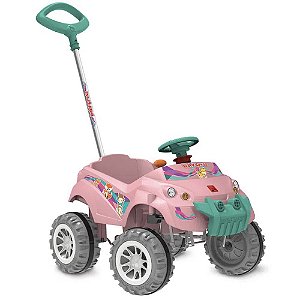 Carrinho de Passeio  Baby Cross Rosa - 573 - Bandeirante