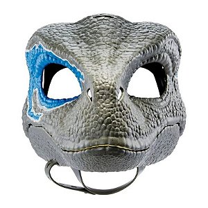 Jurassic World  - Máscara Azul Velociraptor - Mattel