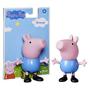 Boneco Peppa Pig - Geoge Pig Articulado 13cm - F6159 - Hasbro