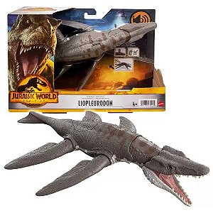 Jurassic World Dominio Liopleurodon -  Com Som - HDX38 - Mattel