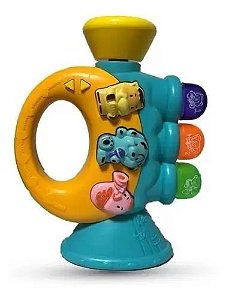 Brinquedo Infantil  - Trombeta Musical do Bebê  - Zp00306 - Zoop Toys