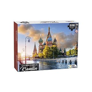 Quebra-Cabeça 500 peças Kremlin –  790683 -  Pais e Filhos