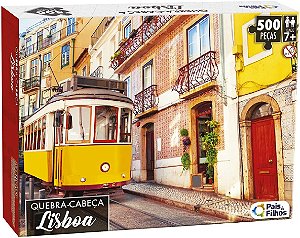 Quebra Cabeça Lisboa - 500 Pçs - 790771 - Pais e Filhos
