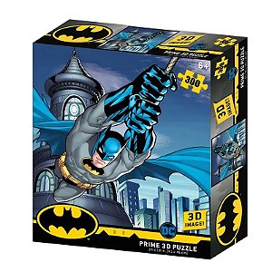 Quebra-Cabeça 3D - 300 Peças - Batman - BR1321 - Multikids