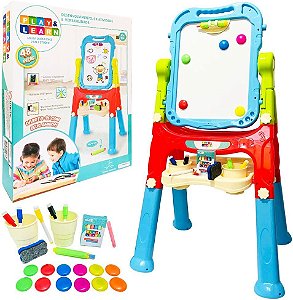 Play & Learn - Lousa Mágica 2 Em 1 Studio -  BR1214 - Multikids