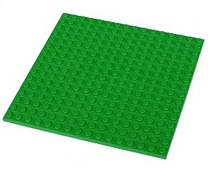 Base Verde - Blocos de Montar - 25.6x25.6 Cm -   BR1209 - Multikids