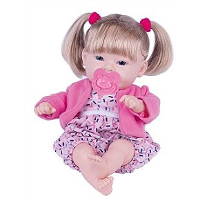 Boneca Dolls Collection - Bebê Feliz Acessórios - 436 - Super Toys
