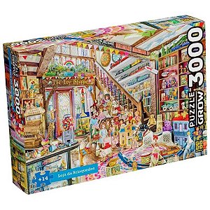 Quebra Cabeça - Puzzle 3000 peças - Loja de Brinquedos - 4258 - Grow