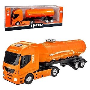 Caminhão Pipa Tanque Água Combustível - Iveco -  Cores Sortidas - 340 - Usual Brinquedos