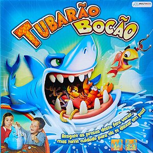 Jogo Tubarão Bocão - BR753  - Multikids