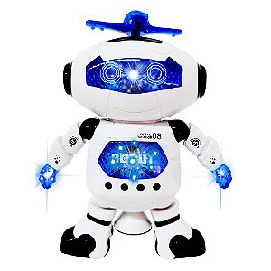 Robô Dancing Com Som e Luz - DMT6304 - Dm Toys