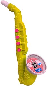 Instrumento Musical - Saxofone - Peppa Pig - 1522 - Candide