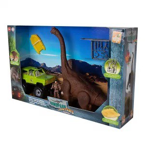 Dinossauro Dinopark Hunters T-Rex Bee Toys Predador - Pequenos