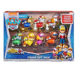 Patrulha Canina - Gift Pack Big Truck Pups com 8 Figuras - 3250 - Sunny