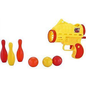 Jogo De Boliche Brinquedo Infantil Go Play Kit com 6 Pinos Multikids