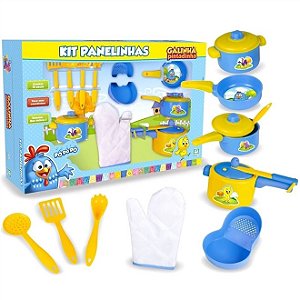 Kit de Cozinha Panelinhas - Galinha Pintadinha - 715 - Nig Brinquedos