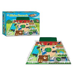 Jogo Quebra Cabeça Fazendinha 30 Pçs 0424 - Nig Brinquedos - Babu Brinquedos