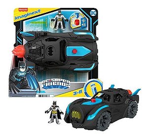 Imaginext Dc - Super Friends Batman Com Batmóvel - HGX96 - Mattel