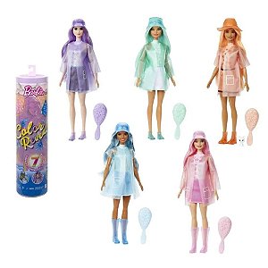 Boneca Barbie - Color Reveal - Sol e Chuva - HDN71 - Mattel