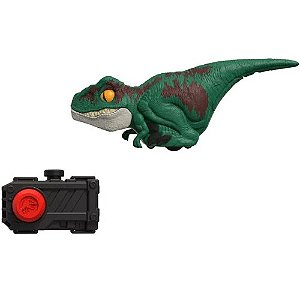 Jurassic World Click Tracker Velociraptor Verde - Com Controle - GYN38 - Mattel