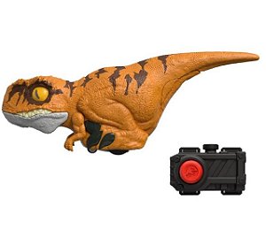 Jurassic World Click Tracker Atrociraptor Tiger  - Com Controle - GYN38 - Mattel