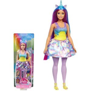 Barbie Fantasia - Boneca Unicórnio - HGR20 - Mattel