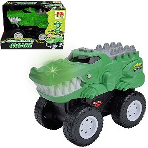 Carro Monster - Jacaré - DMT6329 - Dm Toys