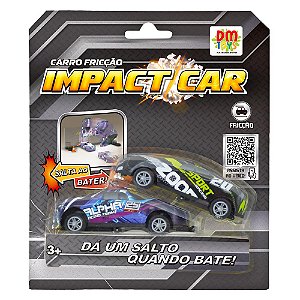 Carro De Impacto – Kit Com 2 Carrinhos - Sortido - DMT6298 - Dm Toys