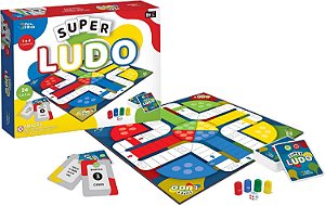 Jogos de Tabuleiro 3 Jogos Ludo / Dama / Trilha Pais e Filhos na Papelaria  Art Nova