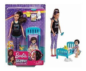 Boneca Barbie Skipper - Conjunto Babá - FHY97 - Mattel