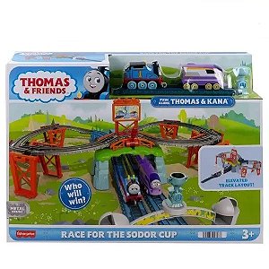 Thomas e Seus Amigos - Pista Corrida da Taça - HFW03 - Mattel