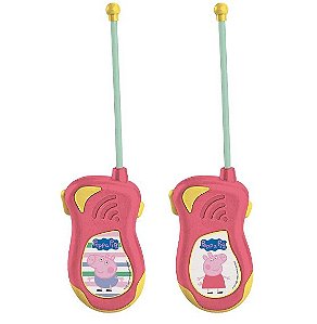 Walkie Talkie Infantil Peppa Pig  - 1560 - Candide