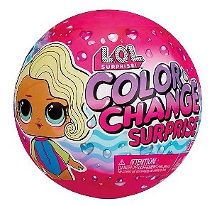 Boneca LOL Surprise Color Change 7 Surpresas - 8981 - Candide