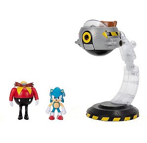 Boneco Sonic 2 The Hedgenog Batalha Robô Do Eggman Candide