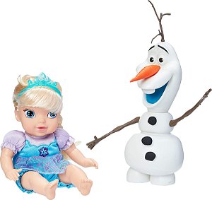 Boneca Baby Elsa e Olaf - 6429 - Mimo