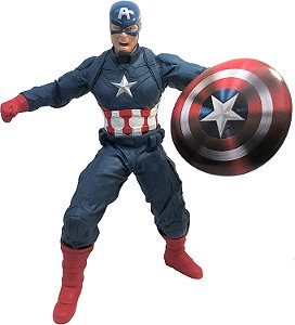 Capitão América -  Marvel Revolution - 45 Cm - 514 - Mimo