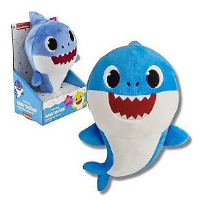 Pelúcia Baby Shark - Azul - Bebê Tubarão - 2357 - Sunny